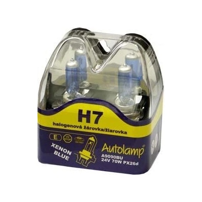 Autolamp H7 Px26d 24V 70W Blue 2 ks