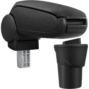 Pro. tec Подлакътник Nissan MICRA K13, черен, с платнен калъф