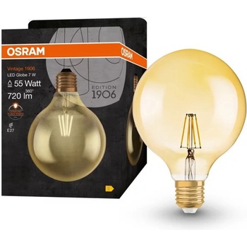 OSRAM Vintage 1906 led cl globe125 gold52 6, 5w/824 e27 ledvance (202401351)