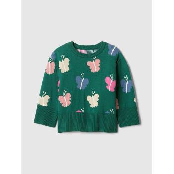 Image 1 of GAP Бебешки пуловер GAP GAP | Zelen | Момичешки | 12-18 месеца