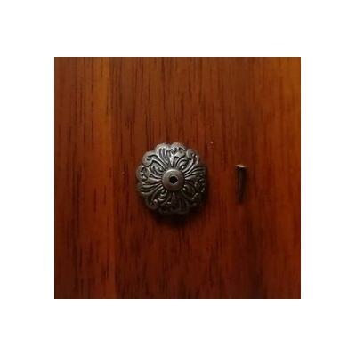 Zhejiang Yiwu Nábytkový dekor č.07 průměr 1,5 cm Antická bronz