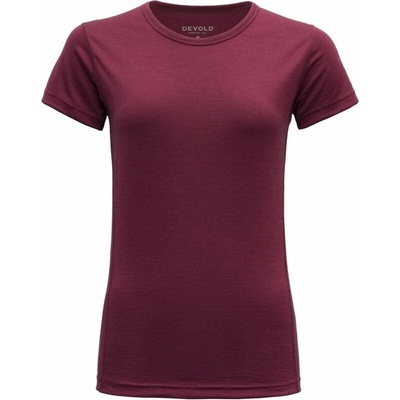 Devold Breeze Merino 150 T-Shirt Woman Beetroot M Тениска