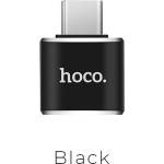 hoco. Адаптер Hoco UA5 Type-C to USB converter OTG - Черен