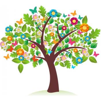 Image 1 of Milena Style Пролетно дръвче - диамантен гоблен