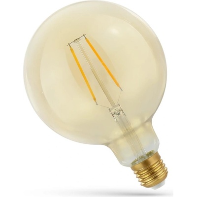 SPECTRUM SPECTRUMLED ŽÁROVKA LED GLOB G125 E-27 230V 5W COG Teplá bílá RETROSHINE