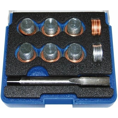 BGS technic Sada na opravu závitů olejových van M14x1,25 mm, 25 dílů - BGS 151
