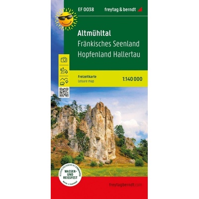Altmühltal 1:140 000 / rekreační mapa