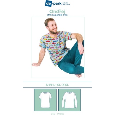 de-park Papírový střih 2v1 - Ondřej vel.S-XXL – Zboží Dáma