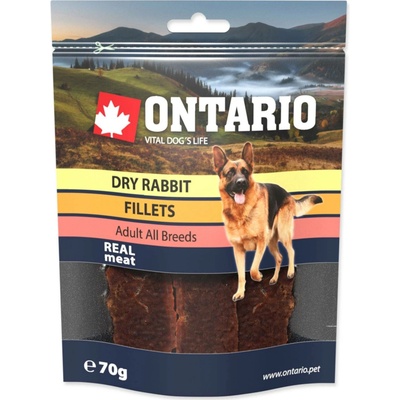 Ontario pochoutka Dry Rabbit Fillet 70 g