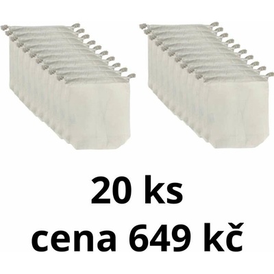 Printwear Plátěný sáček se stahovacímí šnůrkami natural (32 x 28 x 10 cm) 20ks