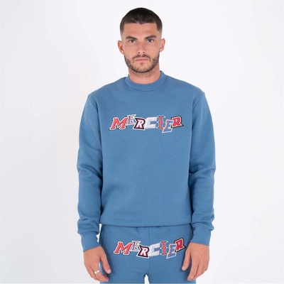 Mercier Блуза Mercier Anonymous Crewneck Sweatshirt - Blue