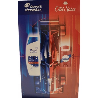Head & Shoulders Gentleman's Set Old Spice Captain tuhý dezodorant 50 ml + Head & Shoulders Men Ultra Old Spice šampón proti lupinám 330 ml
