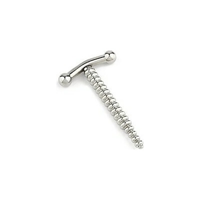 Mr. Steel Screw Driver Penis Plug, špirálovitá zástrčka do penisu