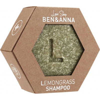 Ben & Anna tuhý šampon na vlasy Lemongrass 60 g