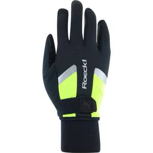 Roeckl Sports Ръкавици Roeckl Sports Ravensburg 3 Gloves - Black / Fluo Yellow - размер 8 (EU) (202-7787-0214)