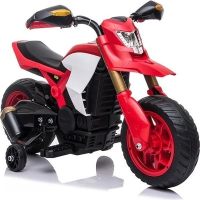 Lean Toys Elektrická motorka TR1909 1x45W predné LED svetlá červená