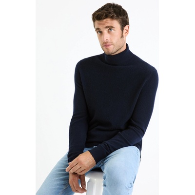 Celio Тъмносин мъжки кашмирен пуловер с ролка Celio Jehigh Celio | Sin | МЪЖЕ | S