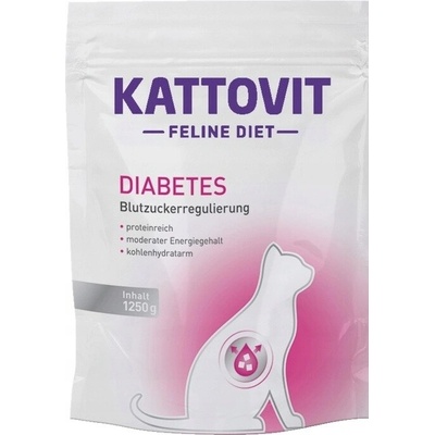 Kattovit Diabetes Weight suché krmivo pro kočky s cukrovkou a nadváhou 1250 g