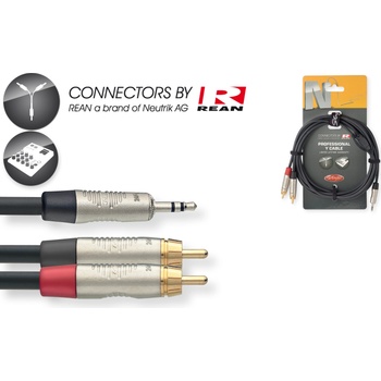 Image 1 of Stagg Кабел аудио 3м stagg - Модел nyc3/mps2cmr