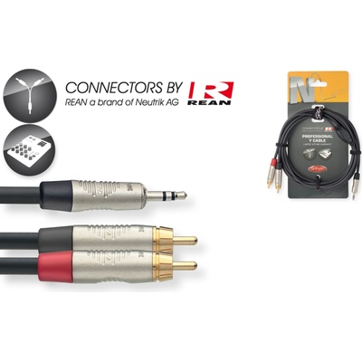 Stagg Кабел аудио 3м stagg - Модел nyc3/mps2cmr