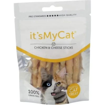 It' s My Cat It`s My Cat лакомство за котки, солети с пилешко и сирене 50gr