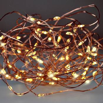 Brilagi - LED гирлянд 100xLED/3xAA 10m топла бяла светлина (BG0428)