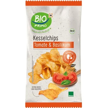 BIO PRIMO Био чипс - домати и босилек - 100 г