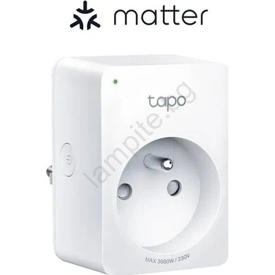 TP-Link - Умен контакт E MATTER 3680W Wi-Fi (AB0127)