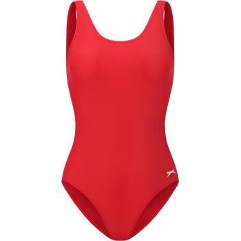 Slazenger Дамски бански костюм Slazenger LYCRA® XTRA LIFE Basic Swimsuit Ladies - Red