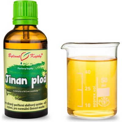 Ginko dvojlaločné plod kvapky tinktúra 50 ml