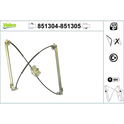 Zvedací zařízení oken VALEO 851304
