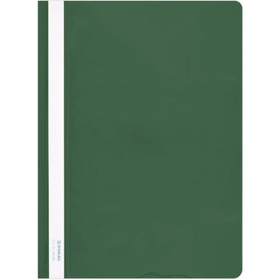 RÝCHLOVIAZAČ, S EURODIEROVANÍM, PVC, A4, DONAU, ZELENÝ