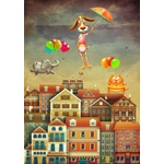 Enjoy - Puzzle Above the City - 1 000 piese