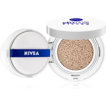 Nivea Hyaluron Cellular Filler Cushion фон дьо тен в гъба 3 в 1 цвят 02 Medium 15 гр