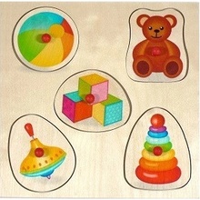 Hess Baby puzzle /vkládačka Sovy