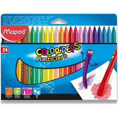 Maped Voskovky Color'Peps Wax 24 barev
