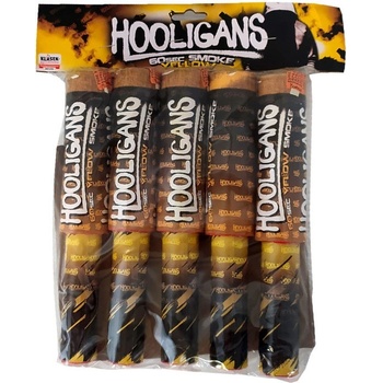 Hooligans dymová pochodeň žltá 5 ks
