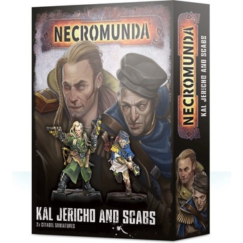 GW Warhammer Necromunda Kal Jericho and Scabs
