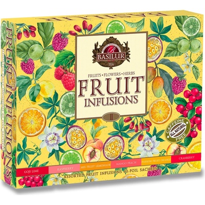 Basilur Fruit Infusions Assorted Vol.III přebal 60 gastro sáčků