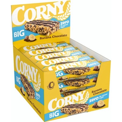 Corny BIG ZERO Banán Čokoláda 24 x 40 g