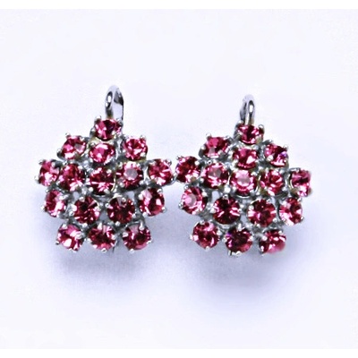 Čištín s krystaly Swarovski Rose květy NK 1342