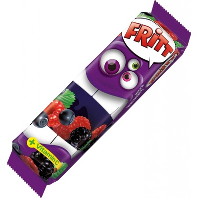 Fritt žvýkací bonbóny lesní ovoce + vitamín C 70 g