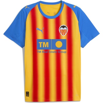 PUMA Футболна фланелка Puma Valencia Third Shirt 2025 2026 Adults - Yellow/Red