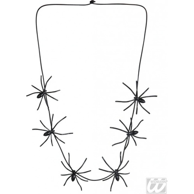 Čarodějnický náhrdelník s pavouky