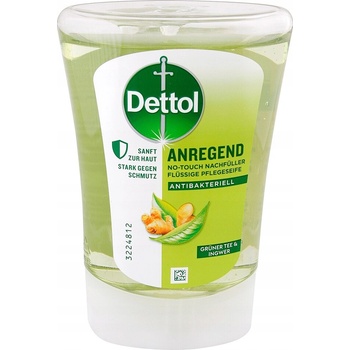 Dettol tekuté mydlo náplň do bezdotykového dávkovača Green Tee & Ginger 250 ml
