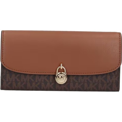 Michael Kors Dámska kožená peňaženka 35S5GHME9B BROWN