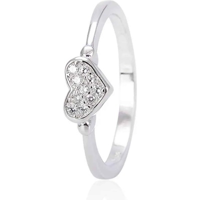 Silenti Jewelry Сребърен пръстен "Любов" - 10 - 62 мм (19.7мм диам. )