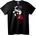 NOONEBRAND Тениска Evangelion Шинджи и EVA-01 - 2XL, Black