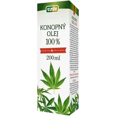 VIRDE Масло от конопено семе, 200 ml, Virde (352372 (DSV249) VIRDE)