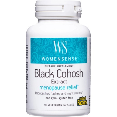 Natural Factors WomenSense Black Cohosh, 90 веге капсули, Natural Factors